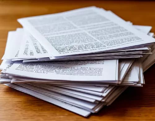 Распечатка текста