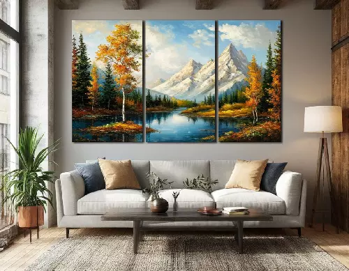 Печать на холсте