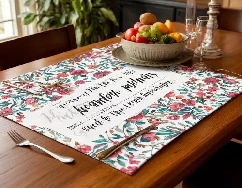 Плейсматы бумажные